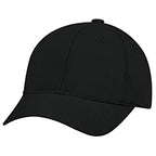 AJM International 5D390B, 6 Panel Constructed Contour (youth), Black