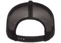 Yupoong-F06006 cap in Black