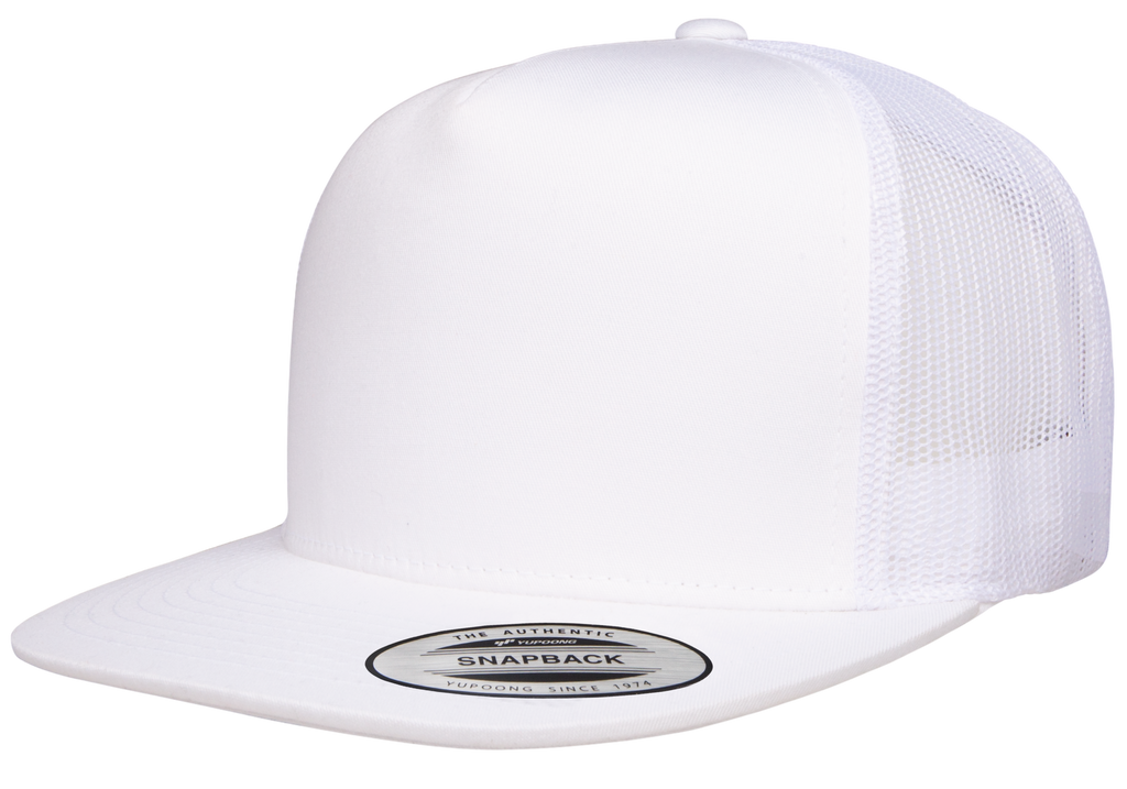 Yupoong-F06006 cap in White