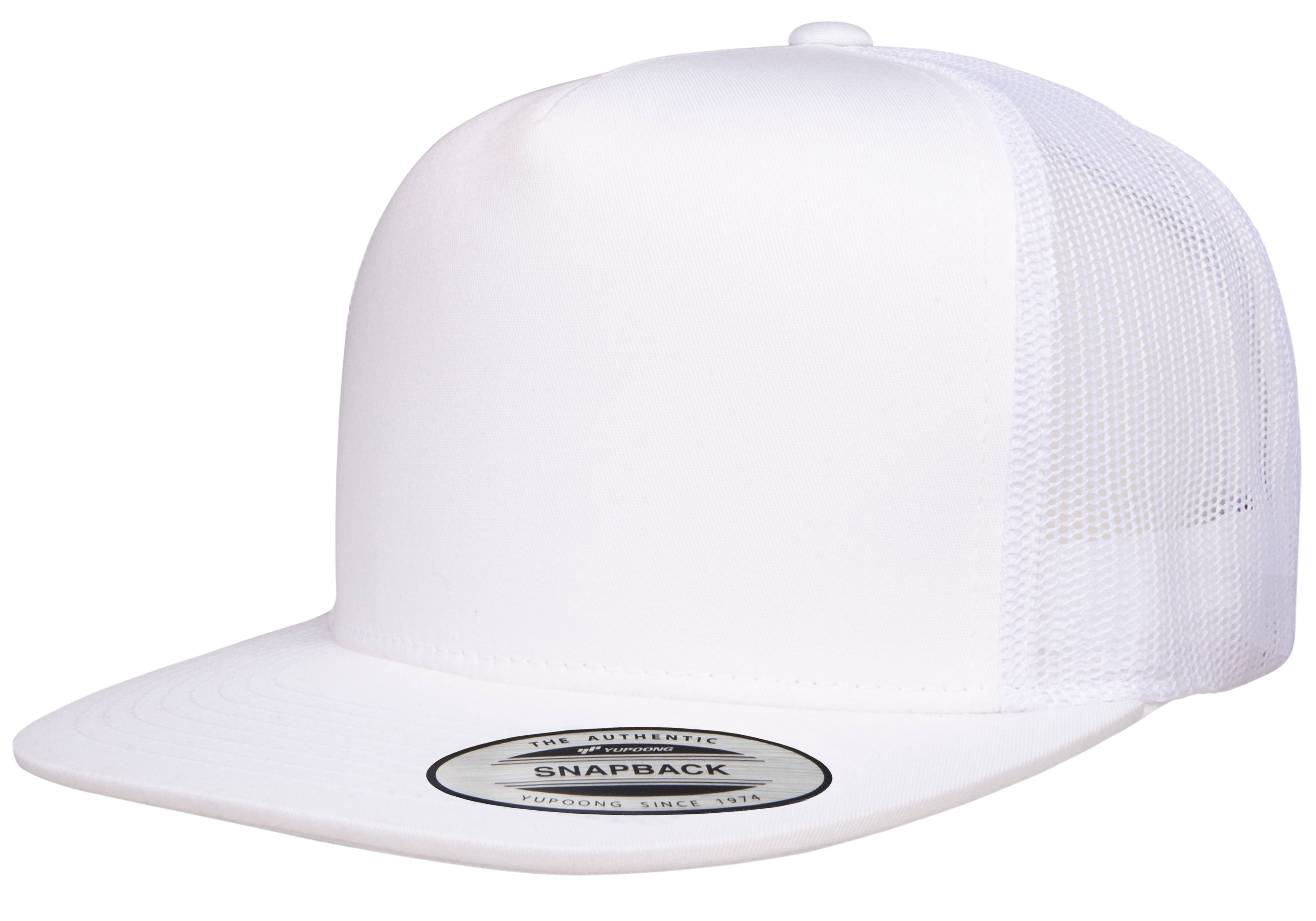 Yupoong-F06006 cap in White