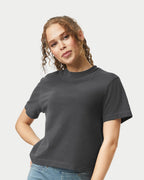 Comfort Colors 3023CL, Women's Garment-dyed Heavyweight Boxy T-shirt, Black