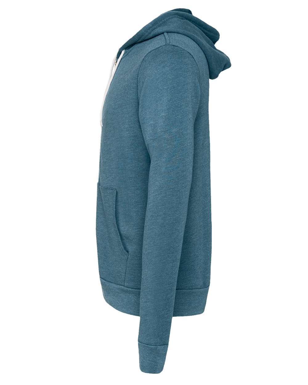 BELLA + CANVAS 3739, Fleece - Premium - Hood, Heather Deep Teal
