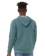 BELLA + CANVAS 3739, Fleece - Premium - Hood, Heather Deep Teal