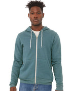 BELLA + CANVAS 3739, Fleece - Premium - Hood, Heather Deep Teal