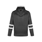 CX2 L0617Y, - Dangle - Youth Pullover Hockey Lace Hooded Sweatshirt, Black/White