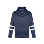 CX2 L0617Y, - Dangle - Youth Pullover Hockey Lace Hooded Sweatshirt, Navy/White