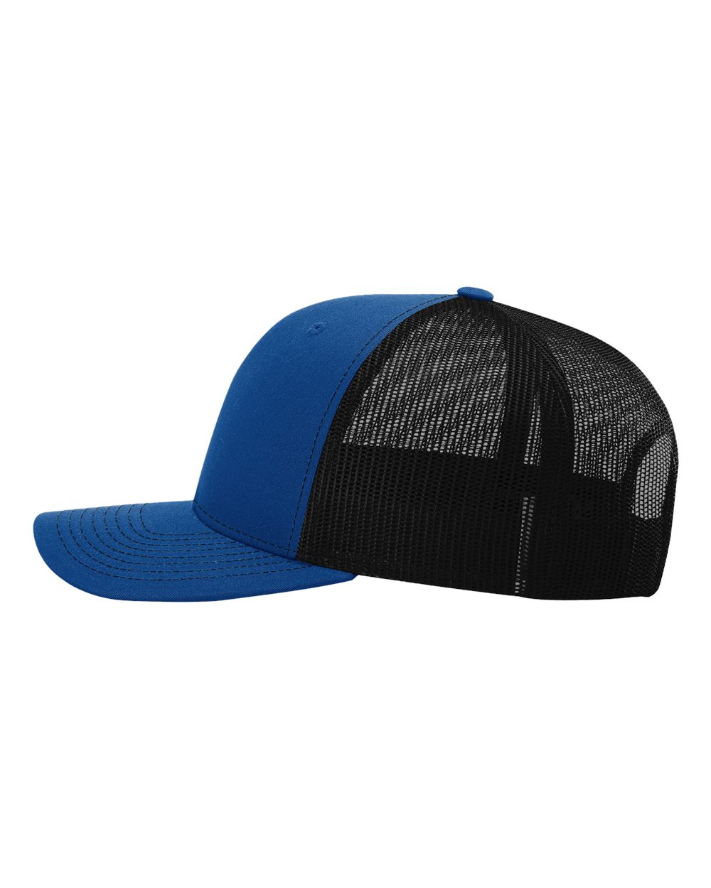 Richardson 112, Snapback Trucker Cap, Royal/ Black
