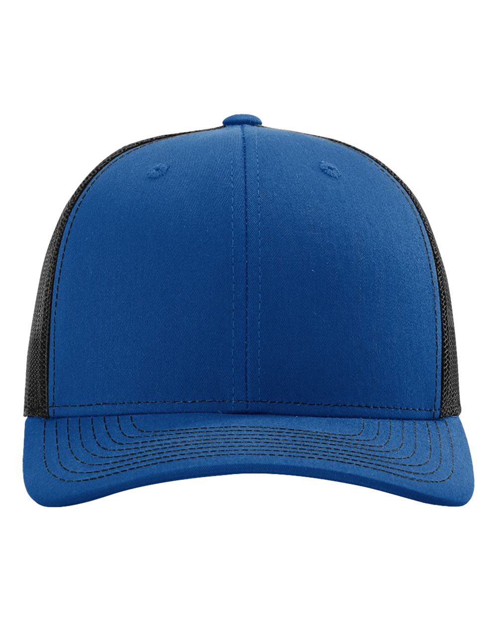 Richardson 112, Snapback Trucker Cap, Royal/ Black