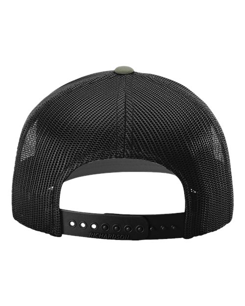 Richardson 112, Snapback Trucker Cap, Loden/ Black