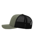 Richardson 112, Snapback Trucker Cap, Loden/ Black