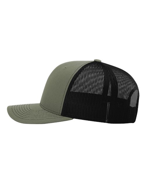 Richardson 112, Snapback Trucker Cap, Loden/ Black