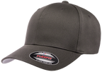 Flexfit F06277, - Flexfit Wooly Combed Fitted Cap, Charcoal