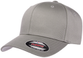 Flexfit F06277, - Flexfit Wooly Combed Fitted Cap, Grey