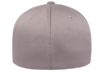 Flexfit F06277, - Flexfit Wooly Combed Fitted Cap, Grey