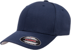 Flexfit F06277, - Flexfit Wooly Combed Fitted Cap, Navy