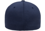 Flexfit F06277, - Flexfit Wooly Combed Fitted Cap, Navy
