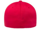 Flexfit F06277, - Flexfit Wooly Combed Fitted Cap, Red