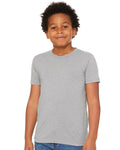 BELLA + CANVAS 3413Y, T-Shirts - Premium, Athletic Grey Triblend