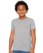 BELLA + CANVAS 3413Y, T-Shirts - Premium, Athletic Grey Triblend