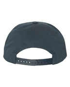 YP Classics 6502, Lightly-structured Five-panel Snapback Cap, Navy