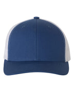 YP Classics 6606, Retro Trucker Cap, Royal/ White
