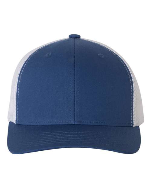 YP Classics 6606, Retro Trucker Cap, Royal/ White