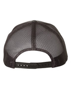 YP Classics 6606, Retro Trucker Cap, Charcoal