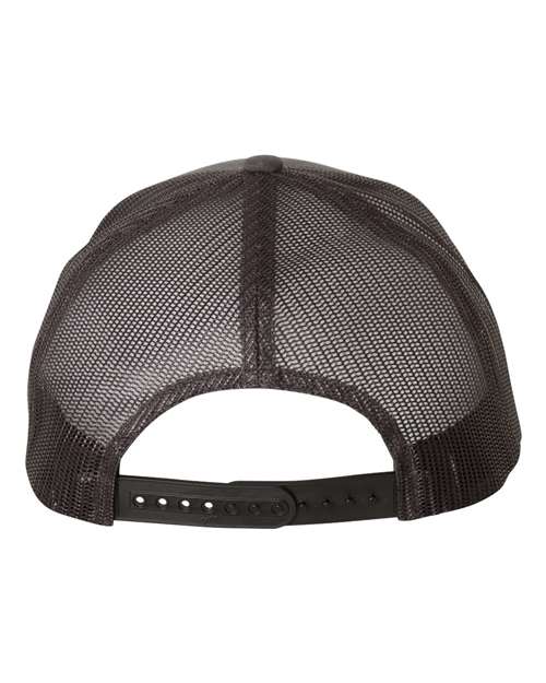YP Classics 6606, Retro Trucker Cap, Charcoal