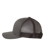 YP Classics 6606, Retro Trucker Cap, Charcoal