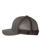 YP Classics 6606, Retro Trucker Cap, Charcoal