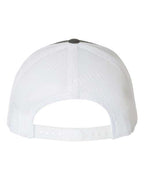 YP Classics 6606, Retro Trucker Cap, Charcoal/ White