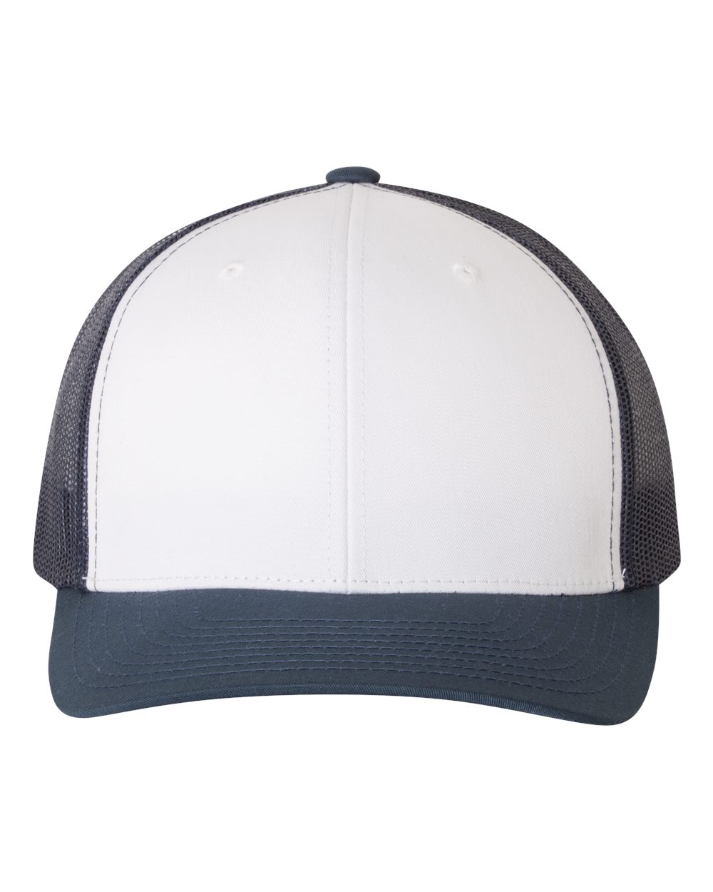YP Classics 6606, Retro Trucker Cap, Navy/ White/ Navy