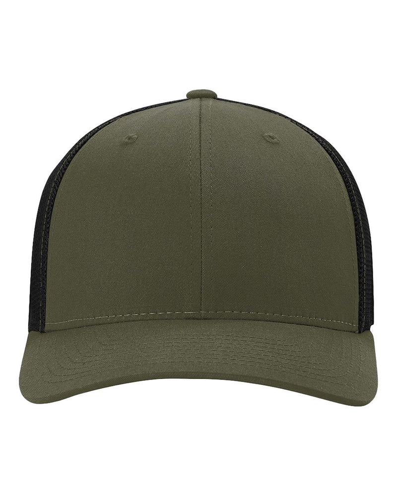 Richardson 110, R-flex Trucker Cap, Black