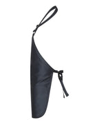 Q-Tees Q4250, Full-length Apron With Pouch Pocket, Navy
