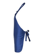 Q-Tees Q4250, Full-length Apron With Pouch Pocket, Royal