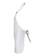 Q-Tees Q4250, Full-length Apron With Pouch Pocket, White