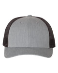 Richardson 115, Low Pro Trucker Cap, Black
