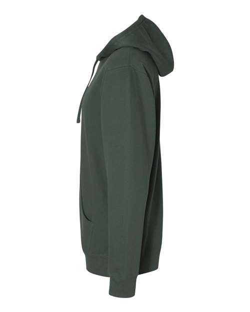 Independent Trading Co. SS4500, Unisex Midweight Hooded Sweatshirt, Alpine Green