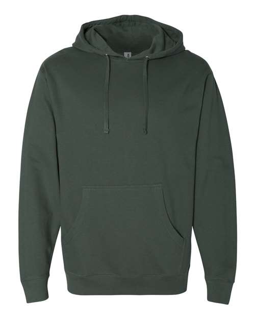Independent Trading Co. SS4500, Unisex Midweight Hooded Sweatshirt, Alpine Green