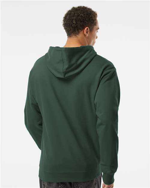 Independent Trading Co. SS4500, Unisex Midweight Hooded Sweatshirt, Alpine Green