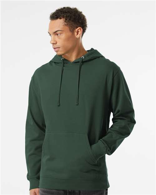 Independent Trading Co. SS4500, Unisex Midweight Hooded Sweatshirt, Alpine Green