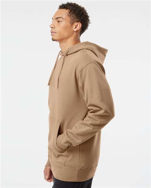 Independent Trading Co. SS4500, Unisex Midweight Hooded Sweatshirt, Sandstone