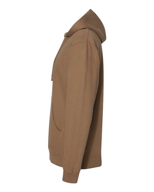 Independent Trading Co. SS4500, Unisex Midweight Hooded Sweatshirt, Saddle