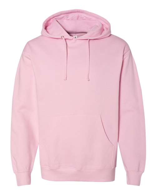 Independent Trading Co. SS4500, Unisex Midweight Hooded Sweatshirt, Light Pink