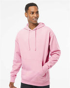 Independent Trading Co. SS4500, Unisex Midweight Hooded Sweatshirt, Light Pink