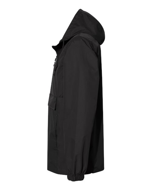 Independent Trading Co. EXP94NAW, Men's Nylon Anorak, Black