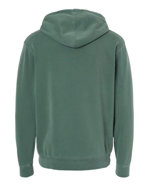 Independent Trading Co. PRM4500, Unisex Midweight Pigment-dyed Hooded Sweatshirt, Pigment Alpine Green