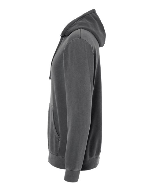 Independent Trading Co. PRM4500, Unisex Midweight Pigment-dyed Hooded Sweatshirt, Pigment Black
