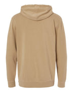 Independent Trading Co. PRM4500, Unisex Midweight Pigment-dyed Hooded Sweatshirt, Pigment Sandstone