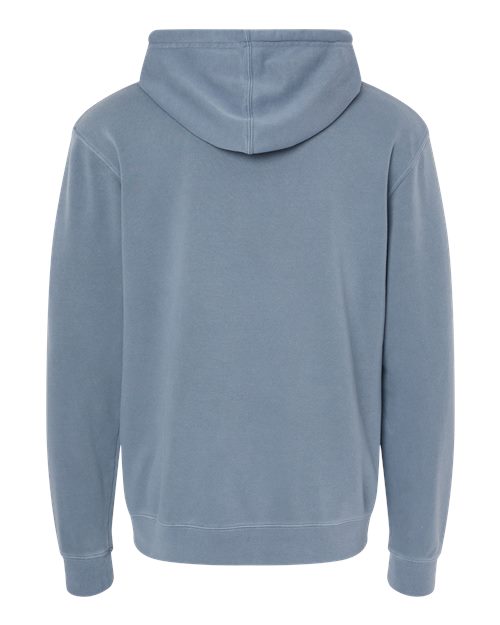 Independent Trading Co. PRM4500, Unisex Midweight Pigment-dyed Hooded Sweatshirt, Pigment Slate Blue